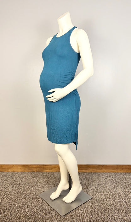 S - Liz Lange Teal Tank Dress