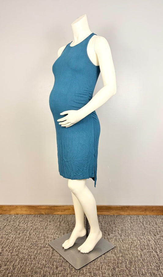 S - Liz Lange Teal Tank Dress