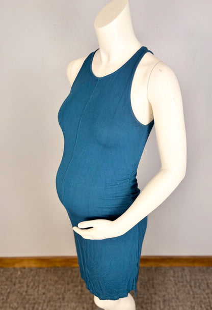 S - Liz Lange Teal Tank Dress