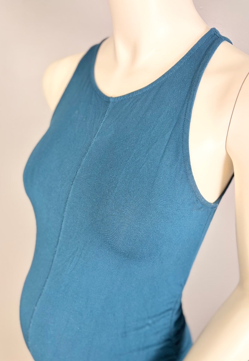 S - Liz Lange Teal Tank Dress