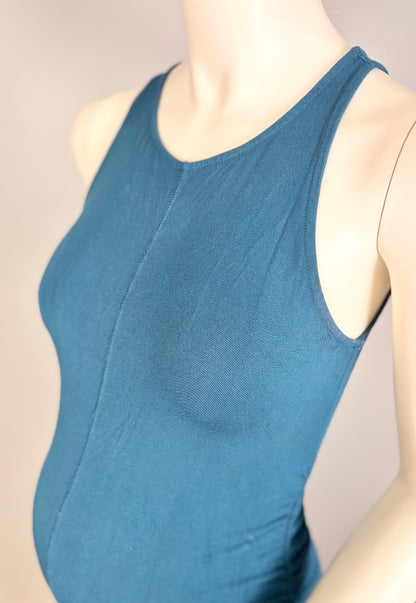 S - Liz Lange Teal Tank Dress