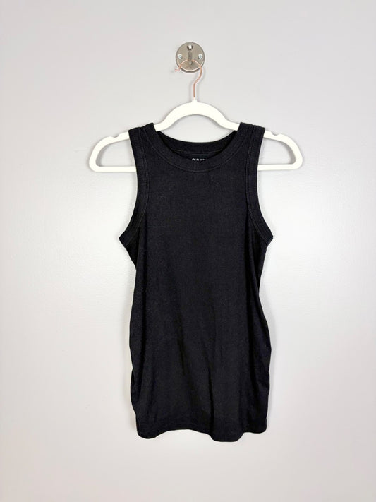 M - Old Navy Black Ribbed Racerback Tank