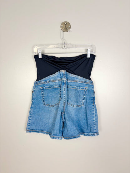M - Ingrid & Isabel Denim Maternity Shorts
