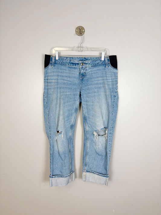 M - Ingrid & Isabel Distressed Boyfriend Jeans