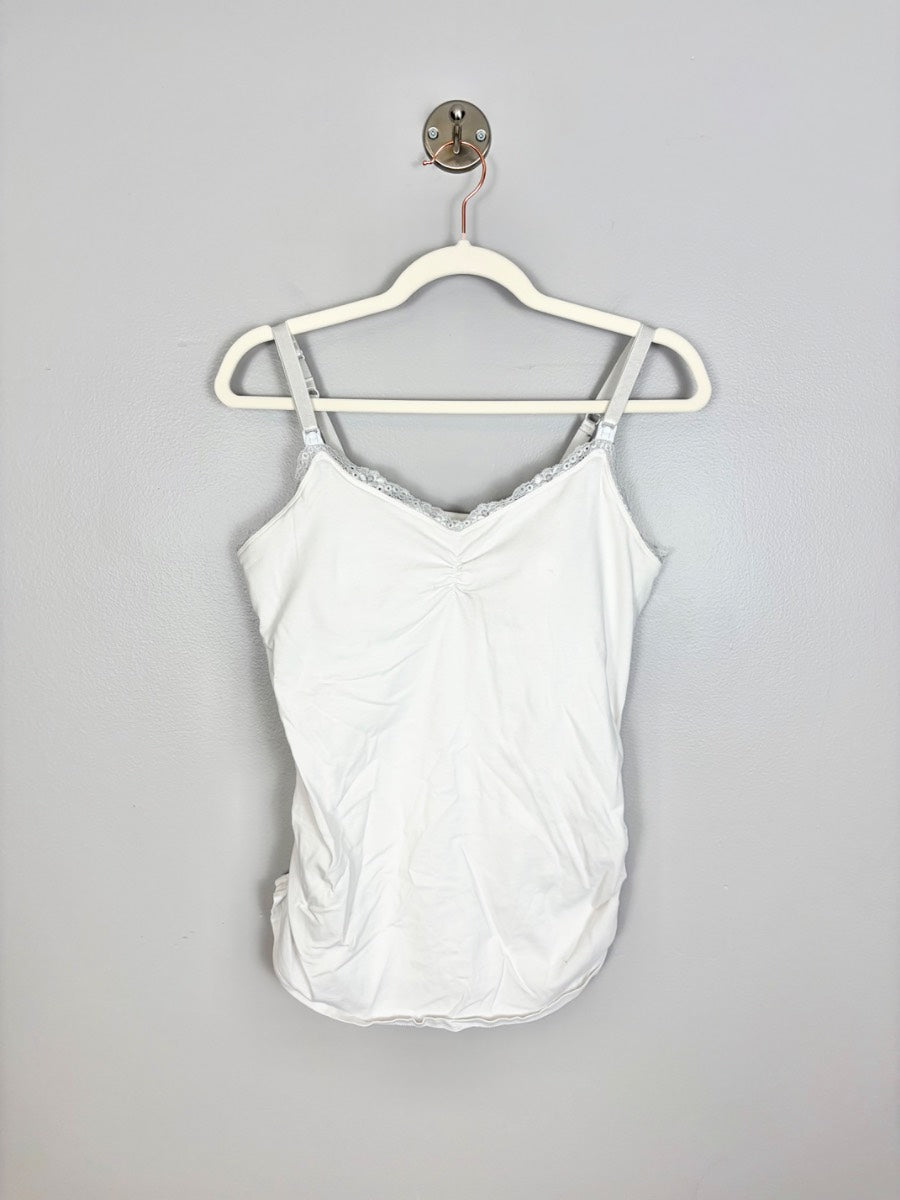 L - Jessica Simpson Lace Trim Cami