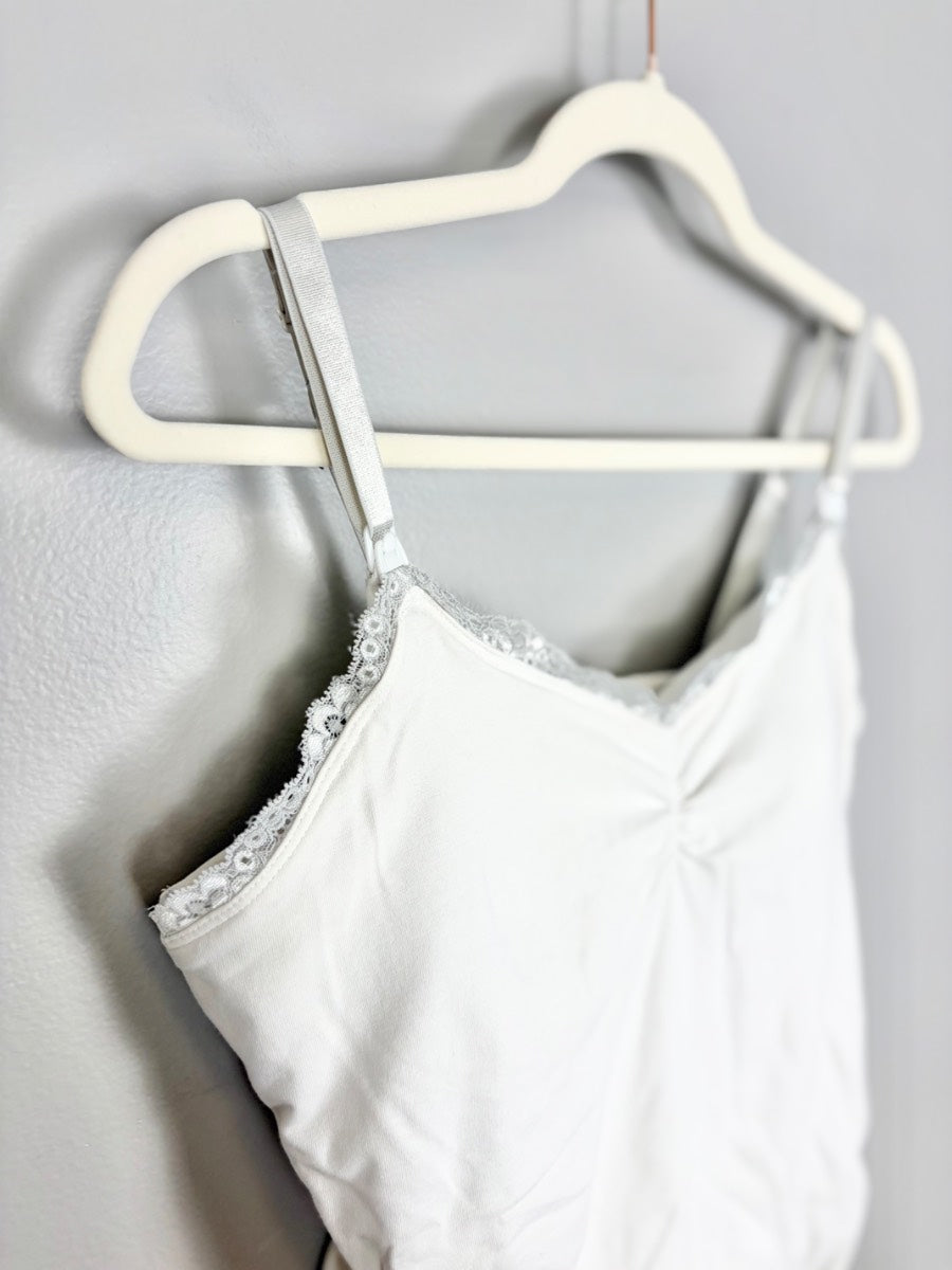 L - Jessica Simpson Lace Trim Cami