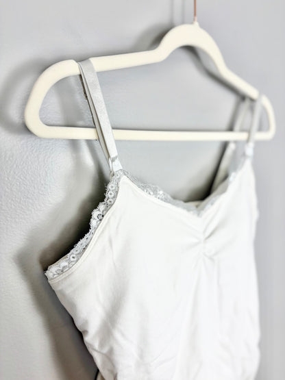L - Jessica Simpson Lace Trim Cami