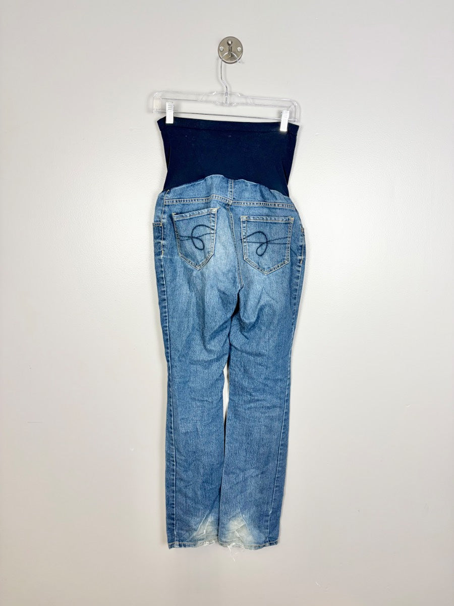 S - Indigo Blue Straight Leg Jeans