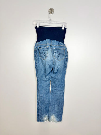 S - Indigo Blue Straight Leg Jeans