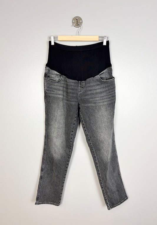 M - Old Navy Grey Straight Jeans