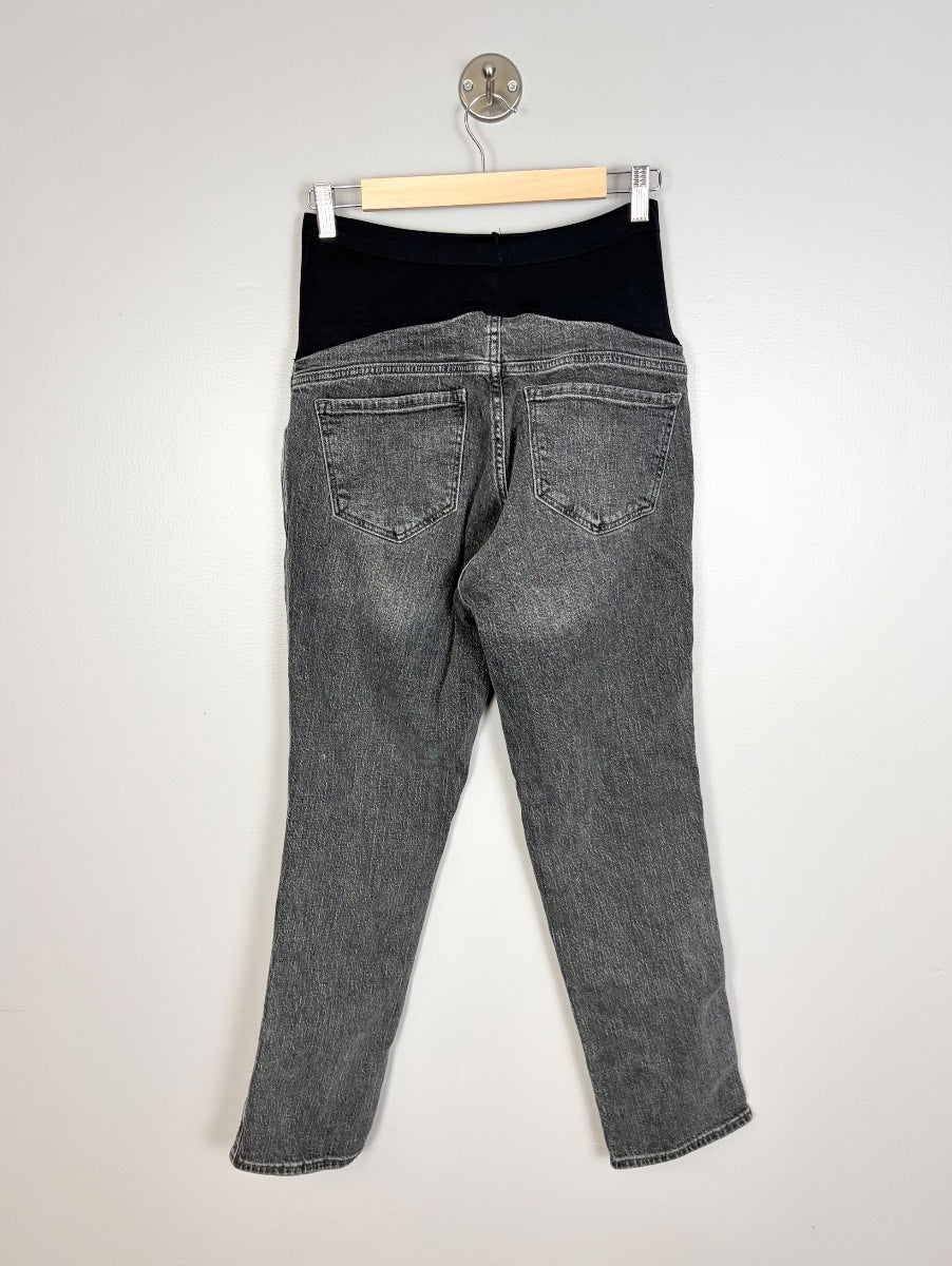 M - Old Navy Grey Straight Jeans