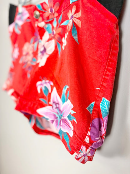 M - Old Navy Tropical Floral Shorts