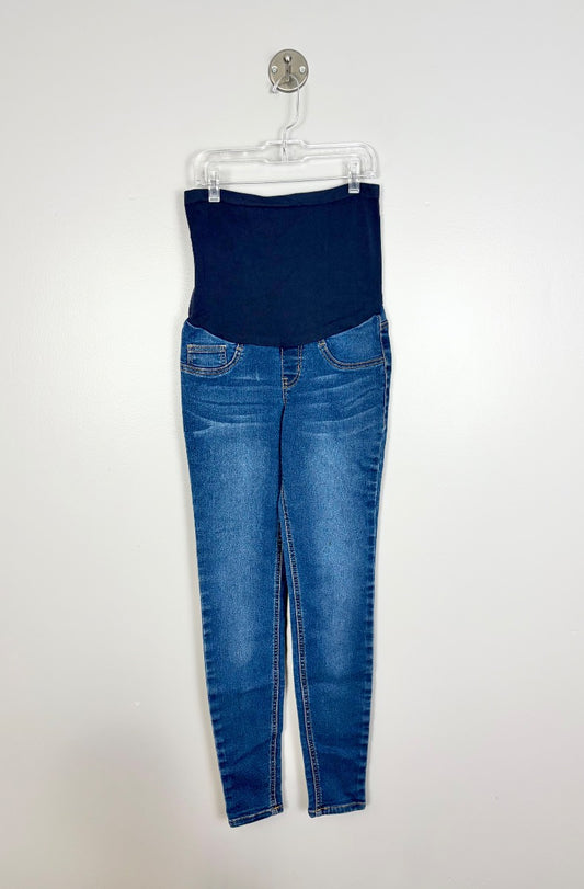 XS - Indigo Blue Skinny Maternity Jeans
