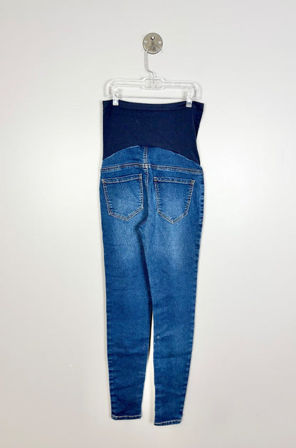 XS - Indigo Blue Skinny Maternity Jeans