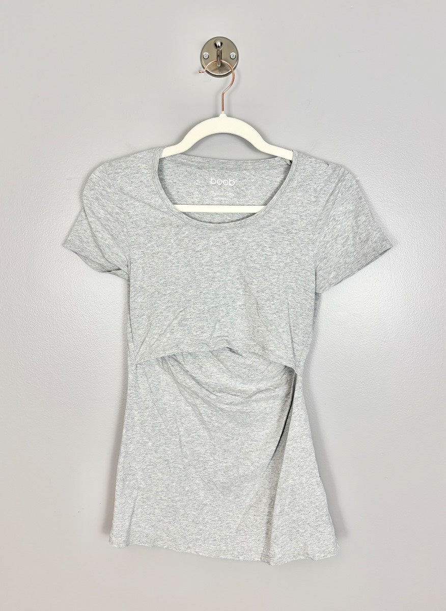 S - Boob Nursing Wrap Tee
