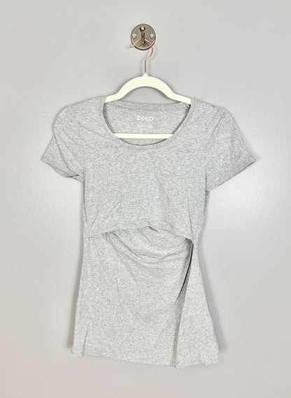 S - Boob Nursing Wrap Tee