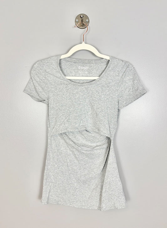 S - Boob Nursing Wrap Tee