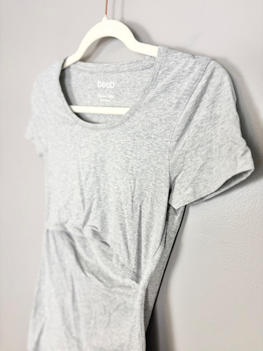 S - Boob Nursing Wrap Tee