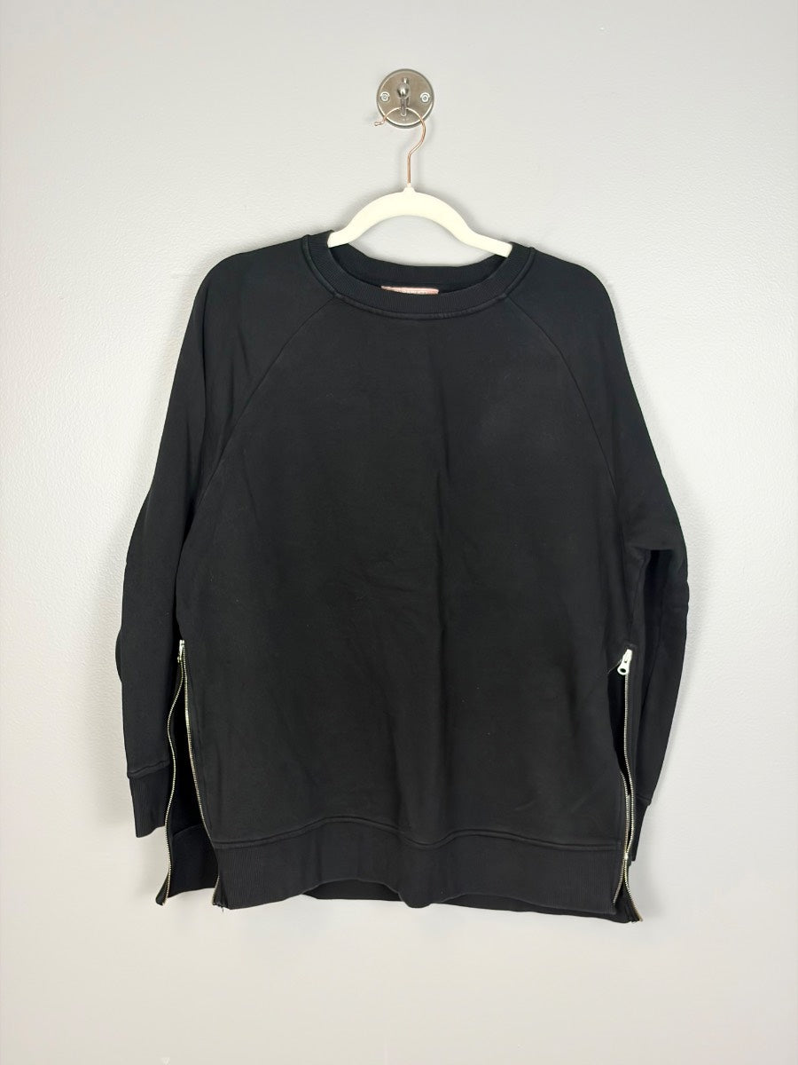 M - Parasuco Black Side Zip Sweatshirt