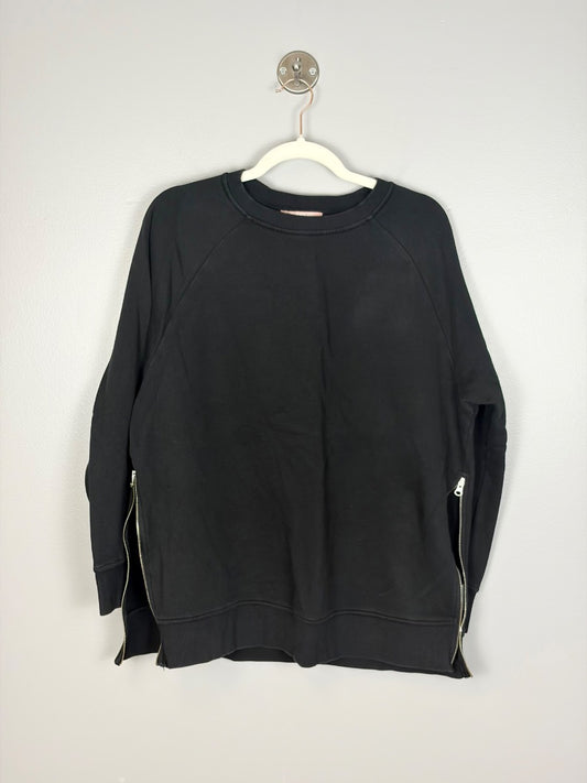 M - Parasuco Black Side Zip Sweatshirt