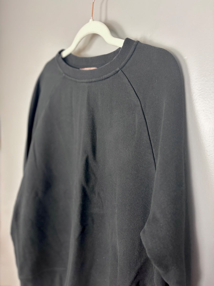 M - Parasuco Black Side Zip Sweatshirt