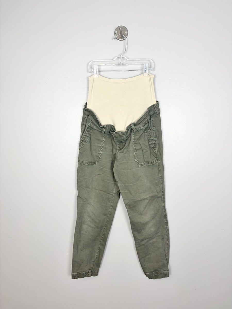 M/6 - Old Navy Olive Utility Pants