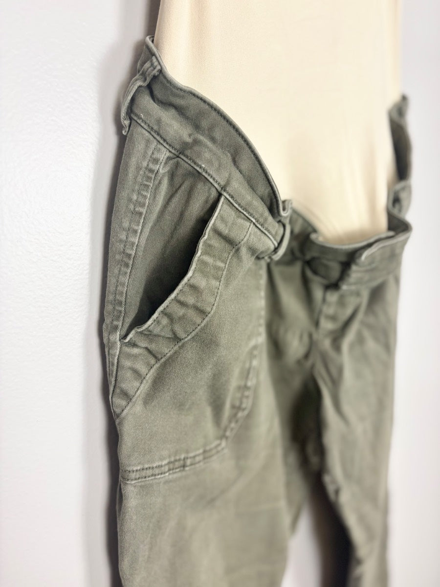 M/6 - Old Navy Olive Utility Pants
