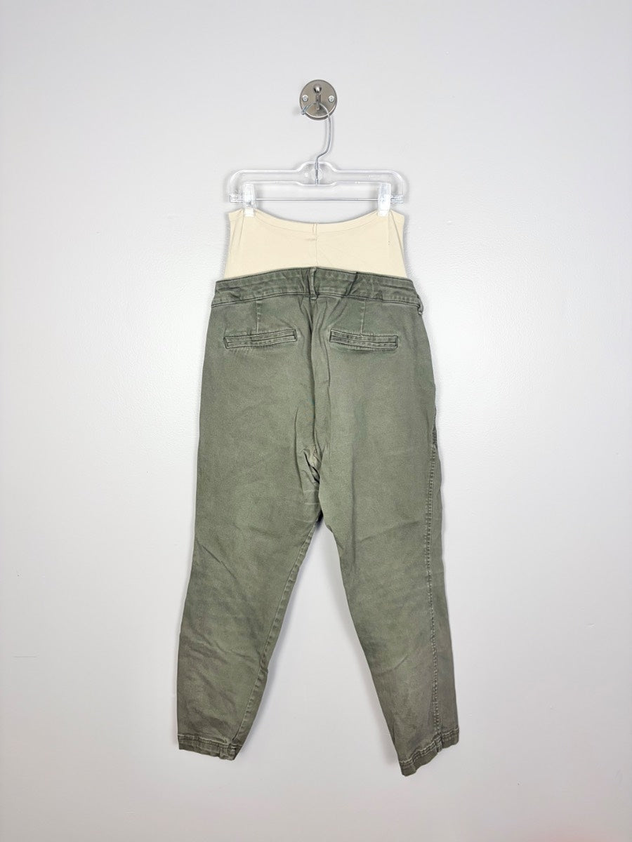 M/6 - Old Navy Olive Utility Pants