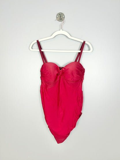 M - Old Navy Red One Piece Swimsuit