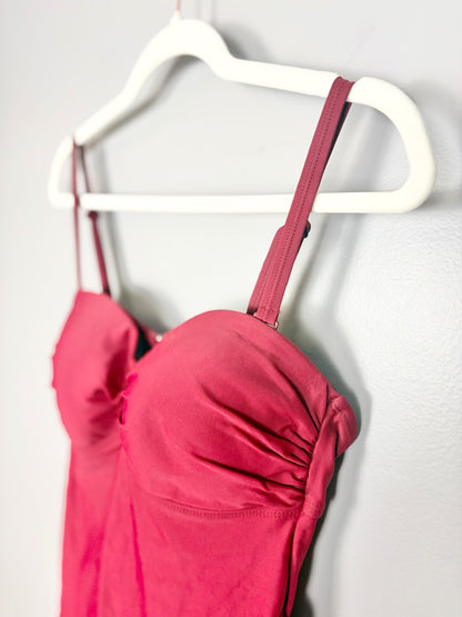 M - Old Navy Red One Piece Swimsuit