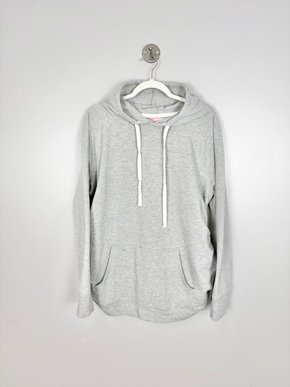 L - Paisley Sky Grey Pullover Hoodie