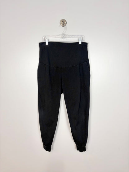L - Soft & Cozy Black Jogger Pants