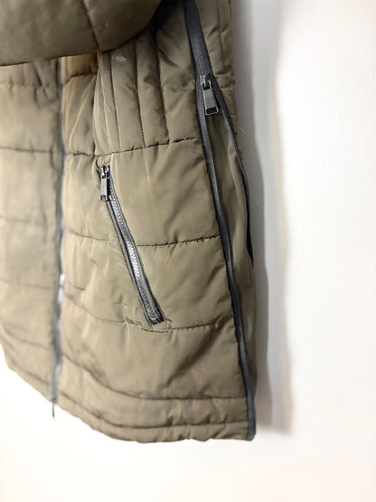 XL - Thyme Quilted Puffer Jacket