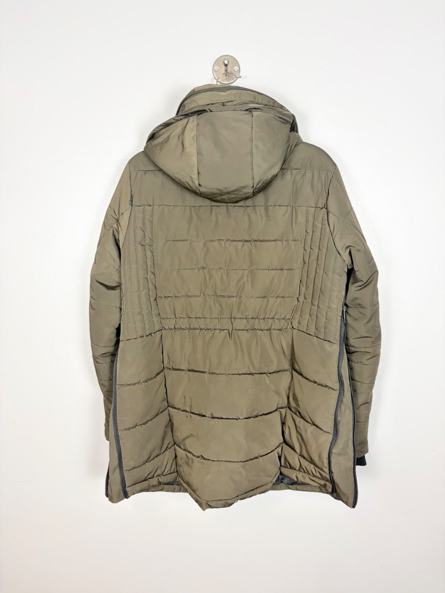 XL - Thyme Quilted Puffer Jacket