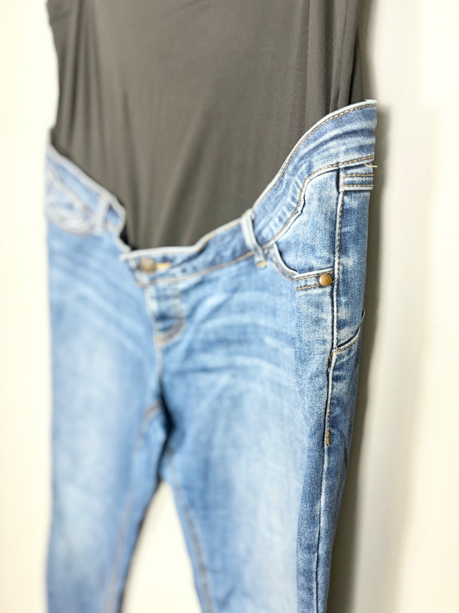 XL - Thyme Skinny Maternity Jeans