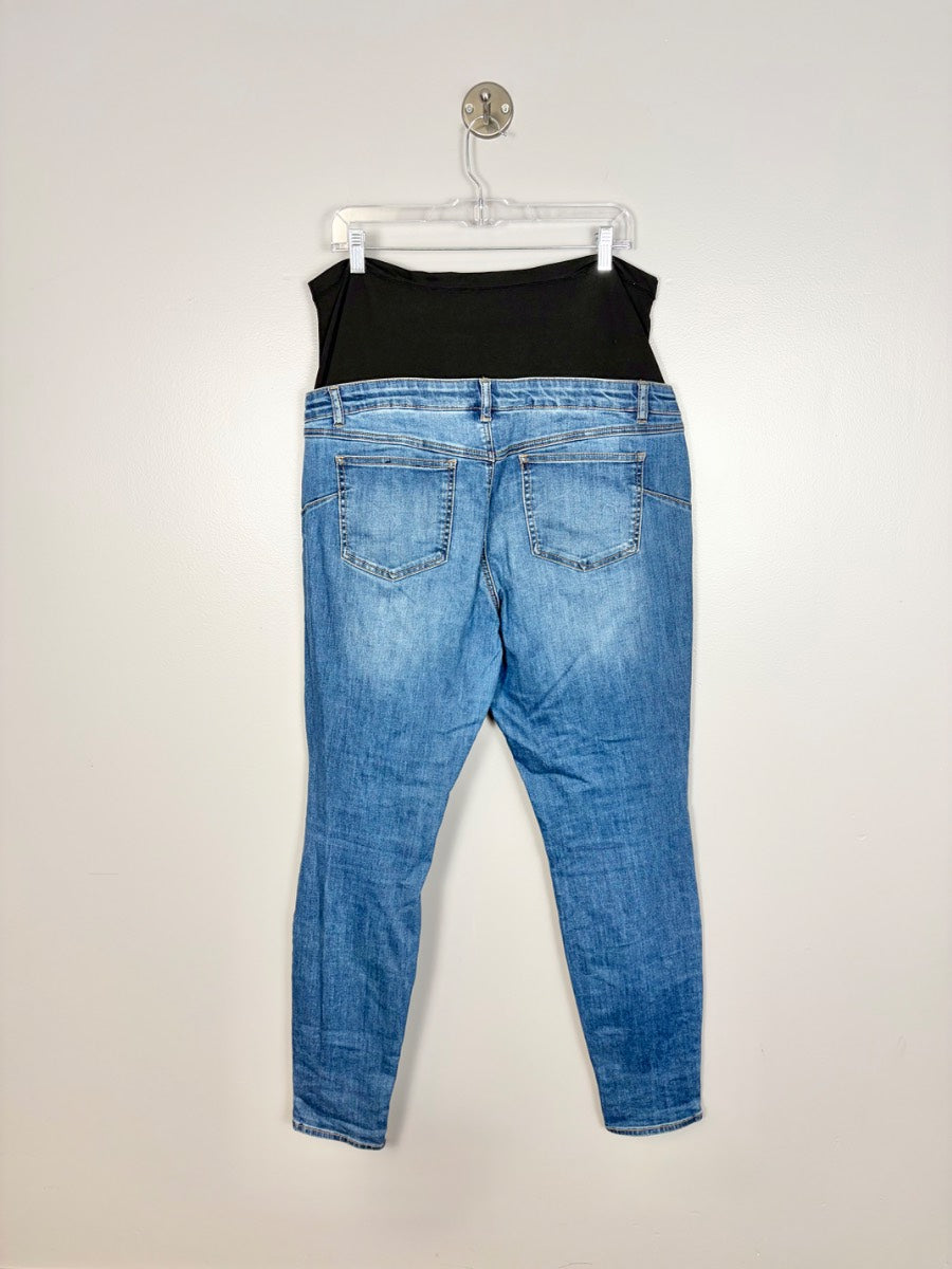 XL - Thyme Skinny Maternity Jeans