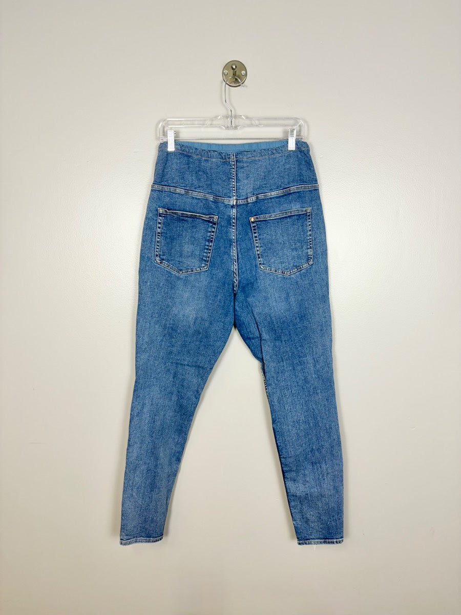 XL - H & M Mama Super Skinny High Rib Maternity Jeans