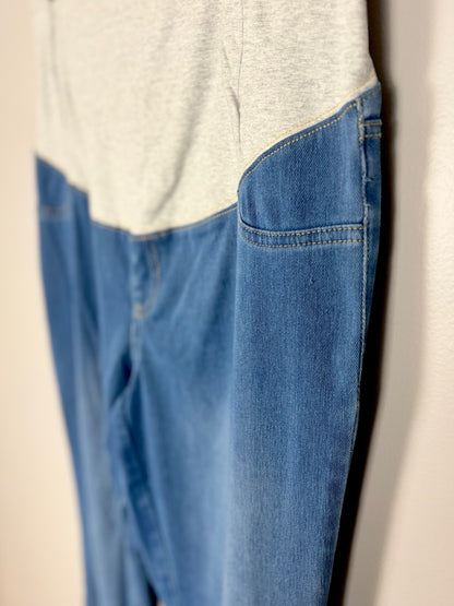 XL - Paisley Sky Skinny Maternity Jeans