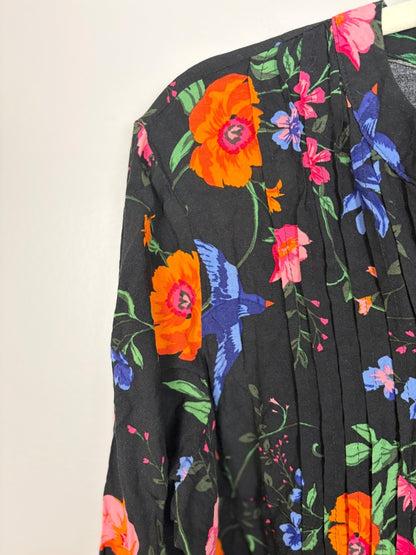 L - Old Navy Floral Boho Blouse