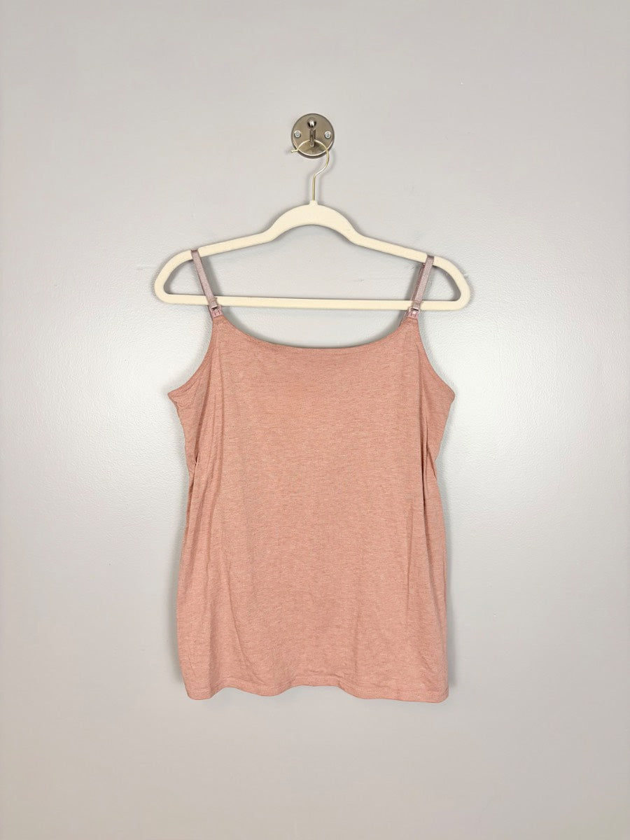 L - Thyme Soft Peach Nursing Tank