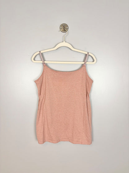 L - Thyme Soft Peach Nursing Tank