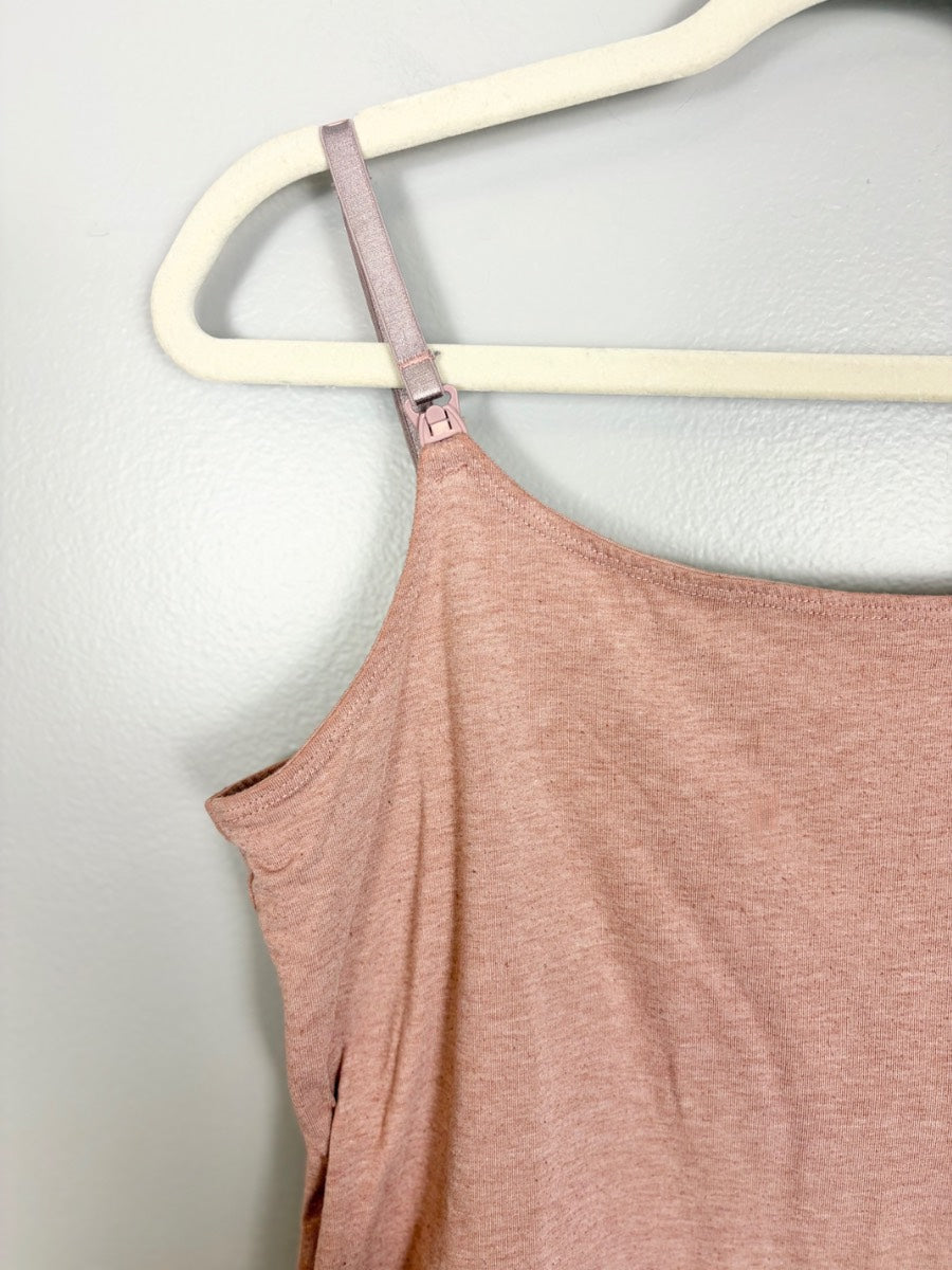 L - Thyme Soft Peach Nursing Tank