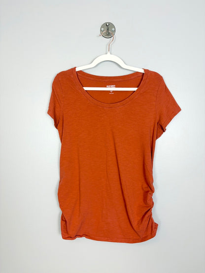 L - Old Navy Rust Scoop Neck Tee