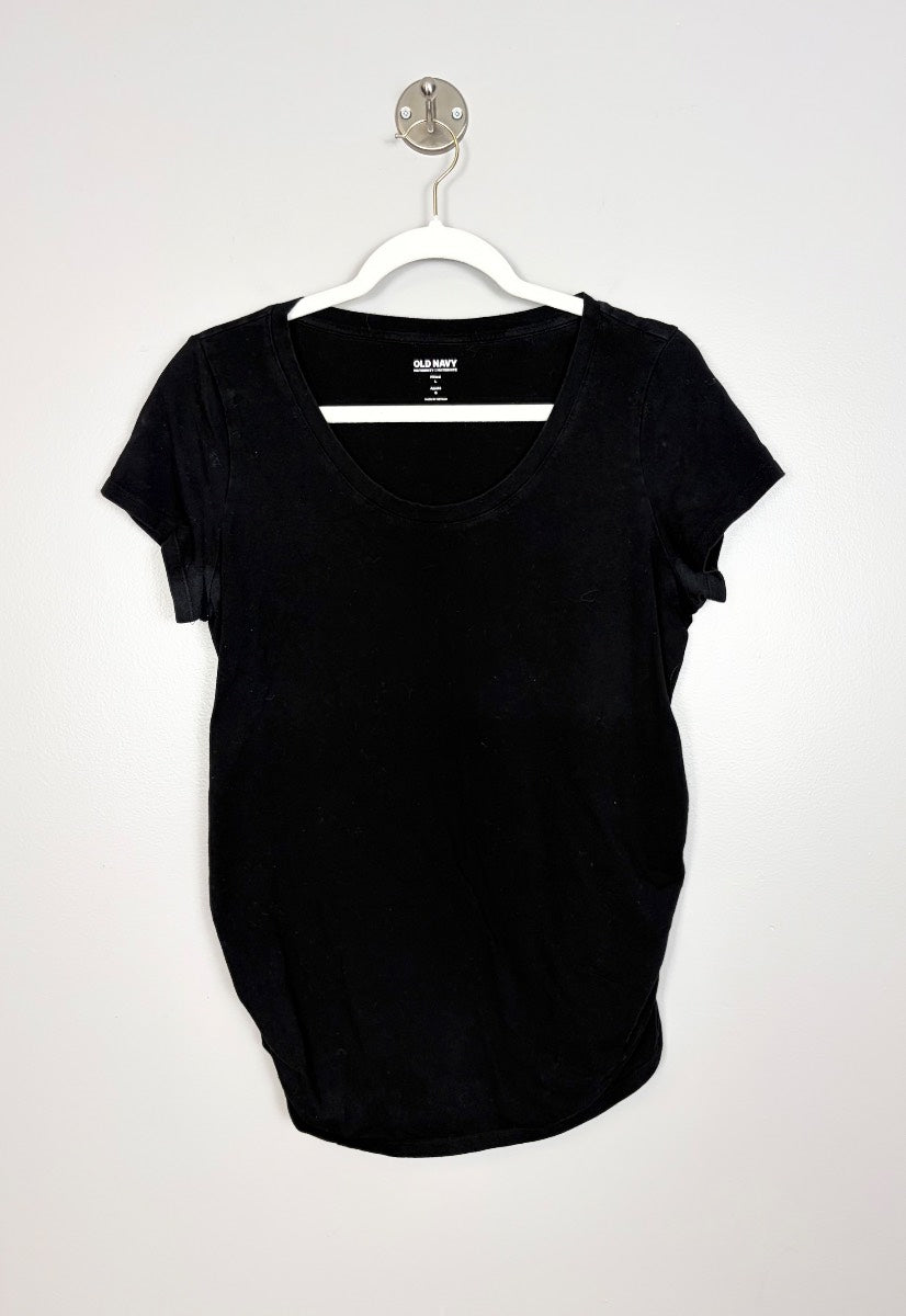 L - Old Navy Black Scoop Neck Tee