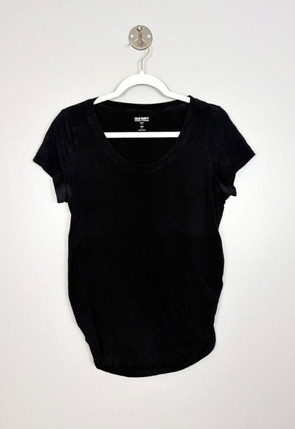 L - Old Navy Black Scoop Neck Tee