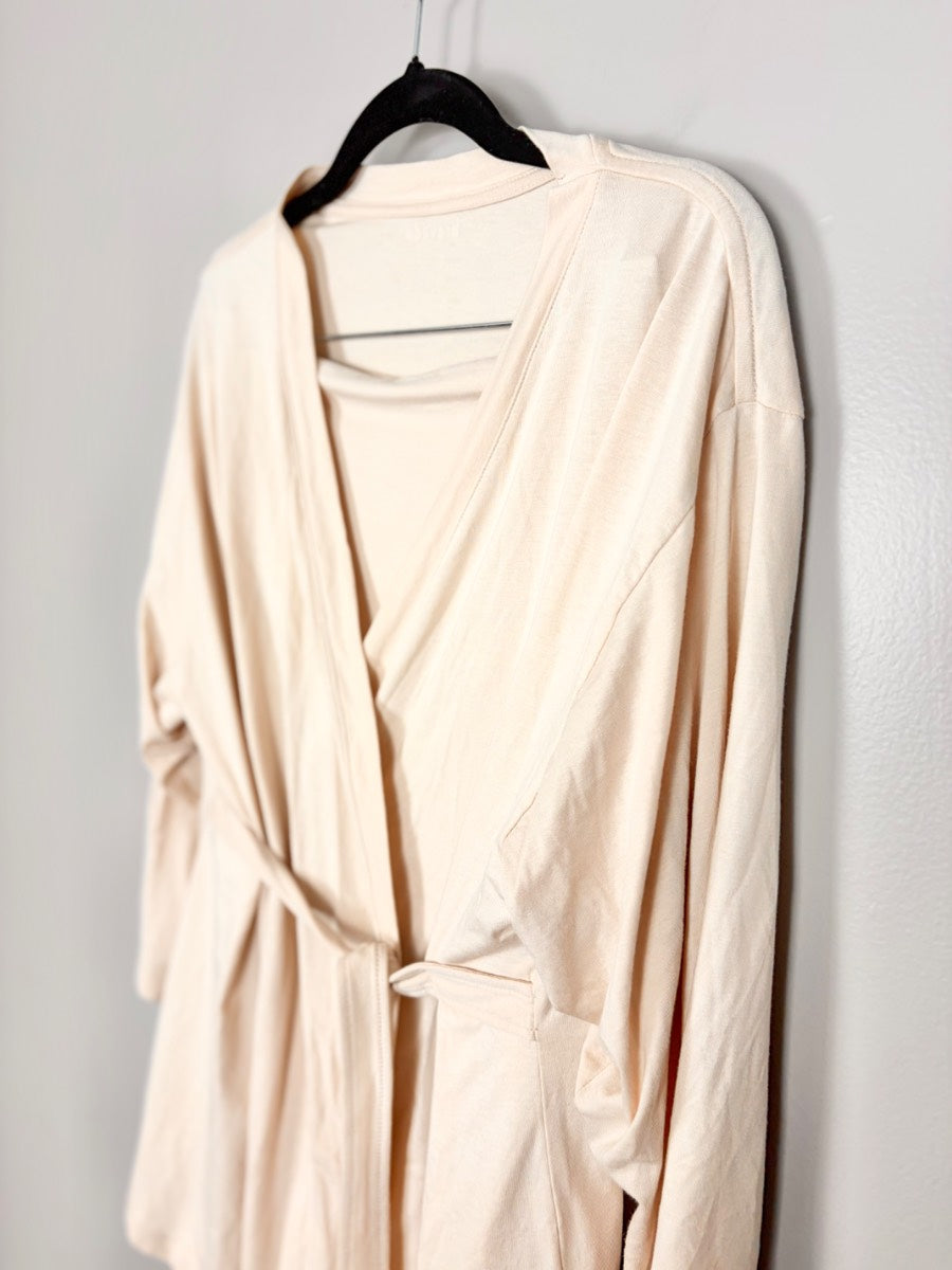 M - Bravado Peach Jersey Robe And Jogger Set