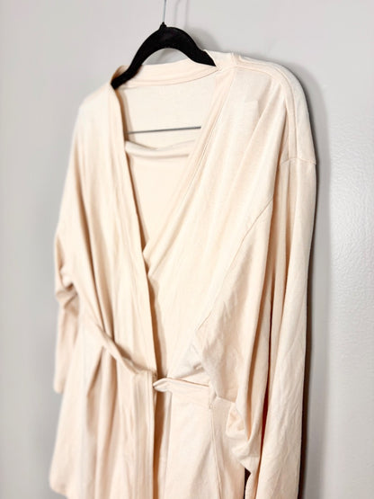 M - Bravado Peach Jersey Robe And Jogger Set