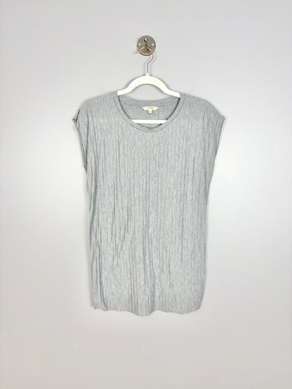 M - Noppies Grey Crinkle Cap Sleeve Tank