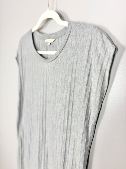 M - Noppies Grey Crinkle Cap Sleeve Tank