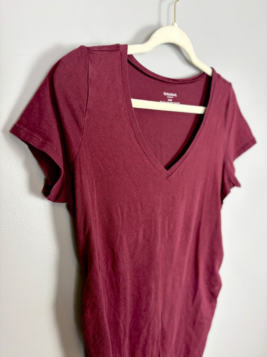 M - Motherhood V-neck Tee